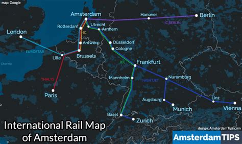 Trains from Amsterdam Schiphol Airport to Paris .